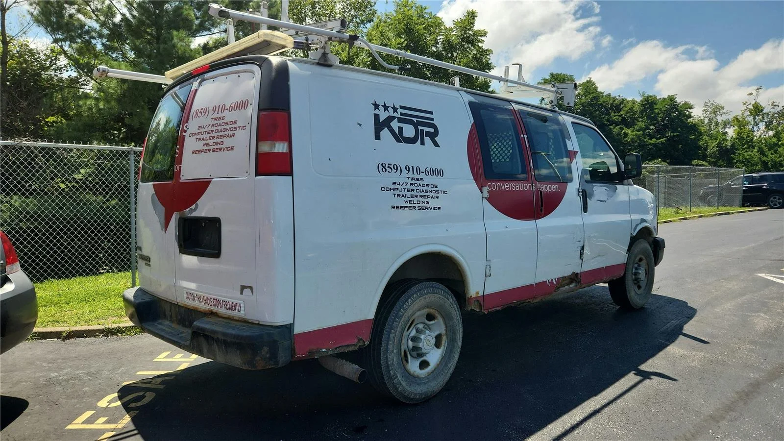 Used 2011 Chevrolet Express Cargo Work Van with VIN 1GCWGFCA1B1186514 for sale in Florence, KY