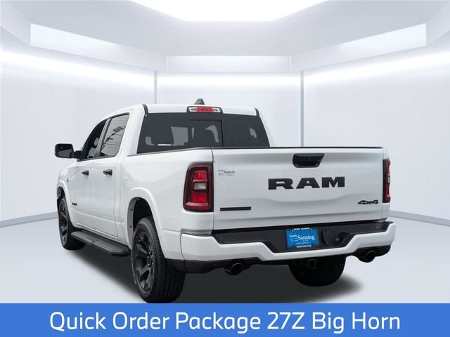 New 2026 Bright White Clearcoat RAM Big Horn/Lone Star image 3