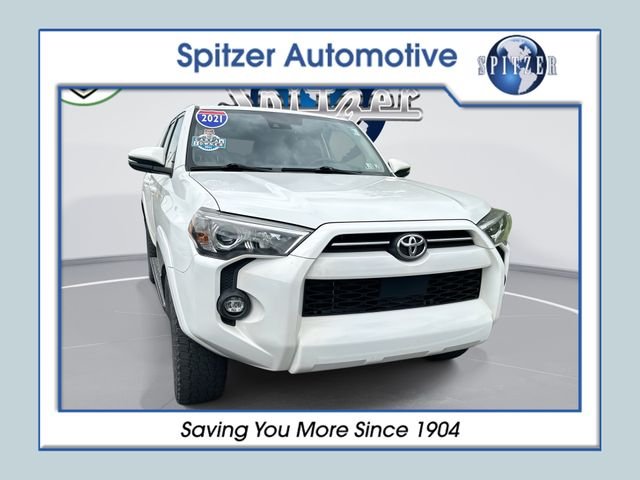 White 2021 Toyota 4Runner SR5 Premium 4WD SUV / Crossover Four-Wheel Drive 