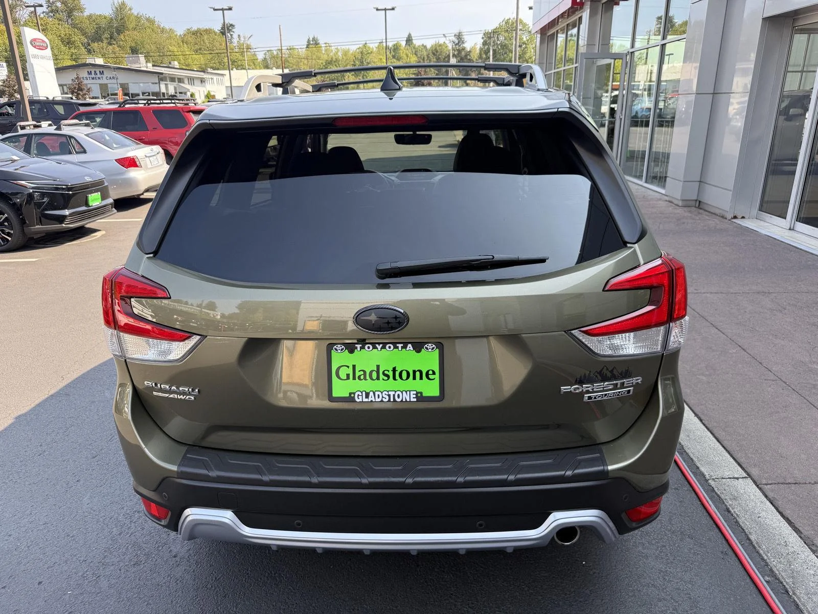 Used 2024 Autumn Green Metallic Subaru Touring image 4