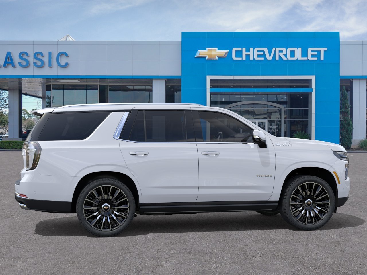 2026 Chevrolet Tahoe High Country White at Classic Elite Chevrolet Hwy 6