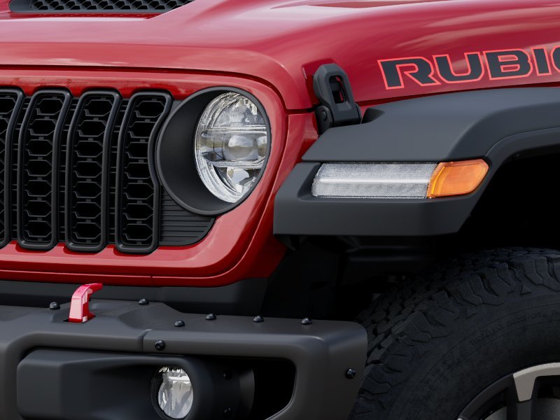 New 2026 Firecracker Red Clear-Coat Exterior Paint Jeep Rubicon image 6