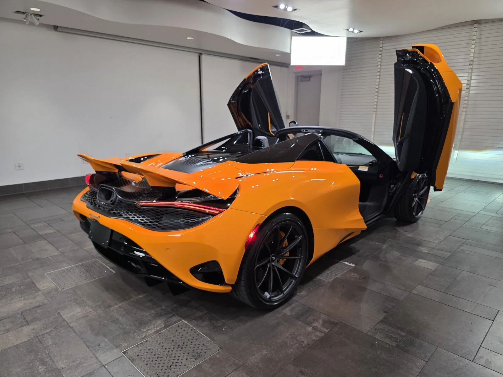 New 2027 McLaren Orange McLaren Spider image 25