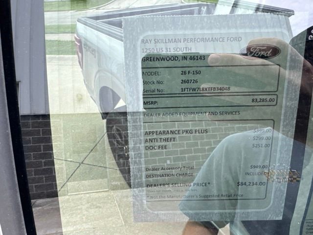 New 2026 Iconic Silver Metallic Ford Platinum® image 2