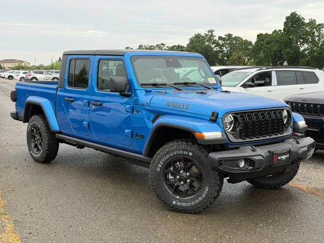 New 2026 Hydro Blue Pearl-Coat Exterior Paint Jeep Willys image 2