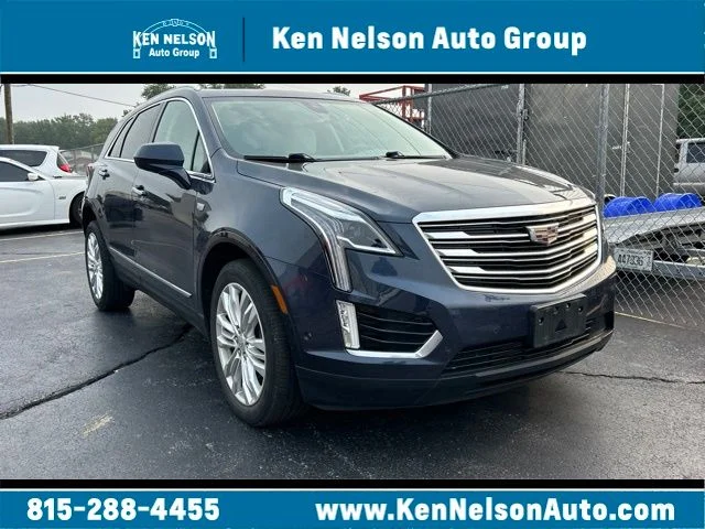 Used 2019 Blue Metallic Cadillac Premium Luxury image 1