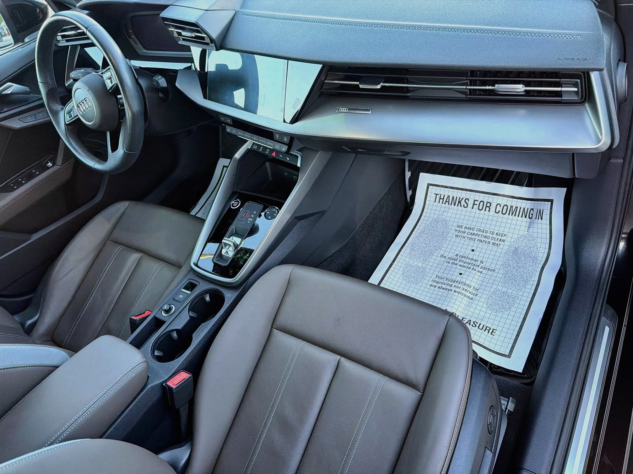 Used 2024 Black Metallic Audi Premium image 12