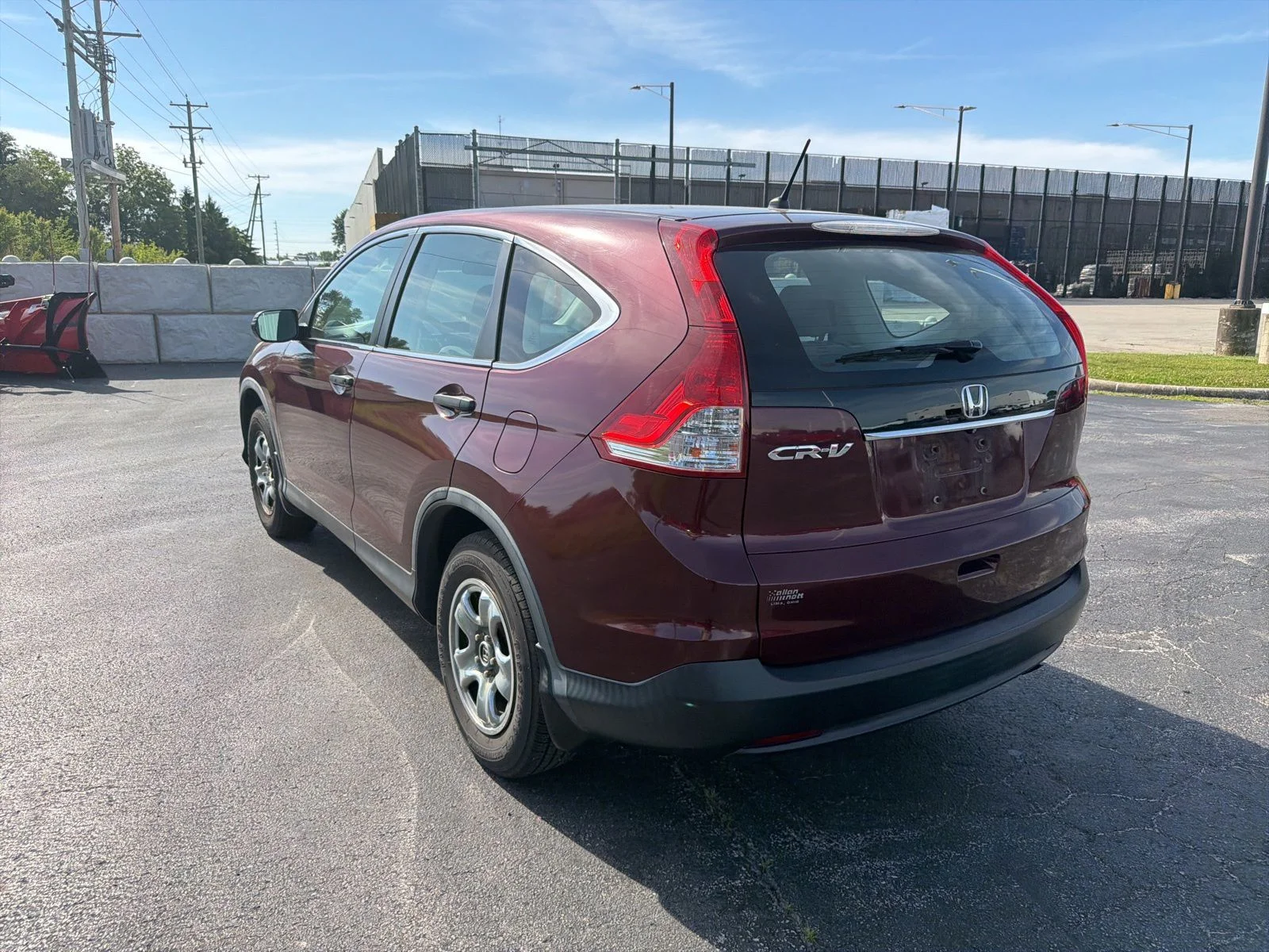 Used 2014 Basque Red Pearl II Honda LX image 4