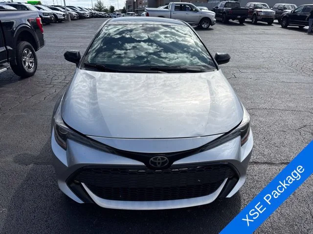 Used 2021 Classic Silver Metallic Toyota XSE image 2