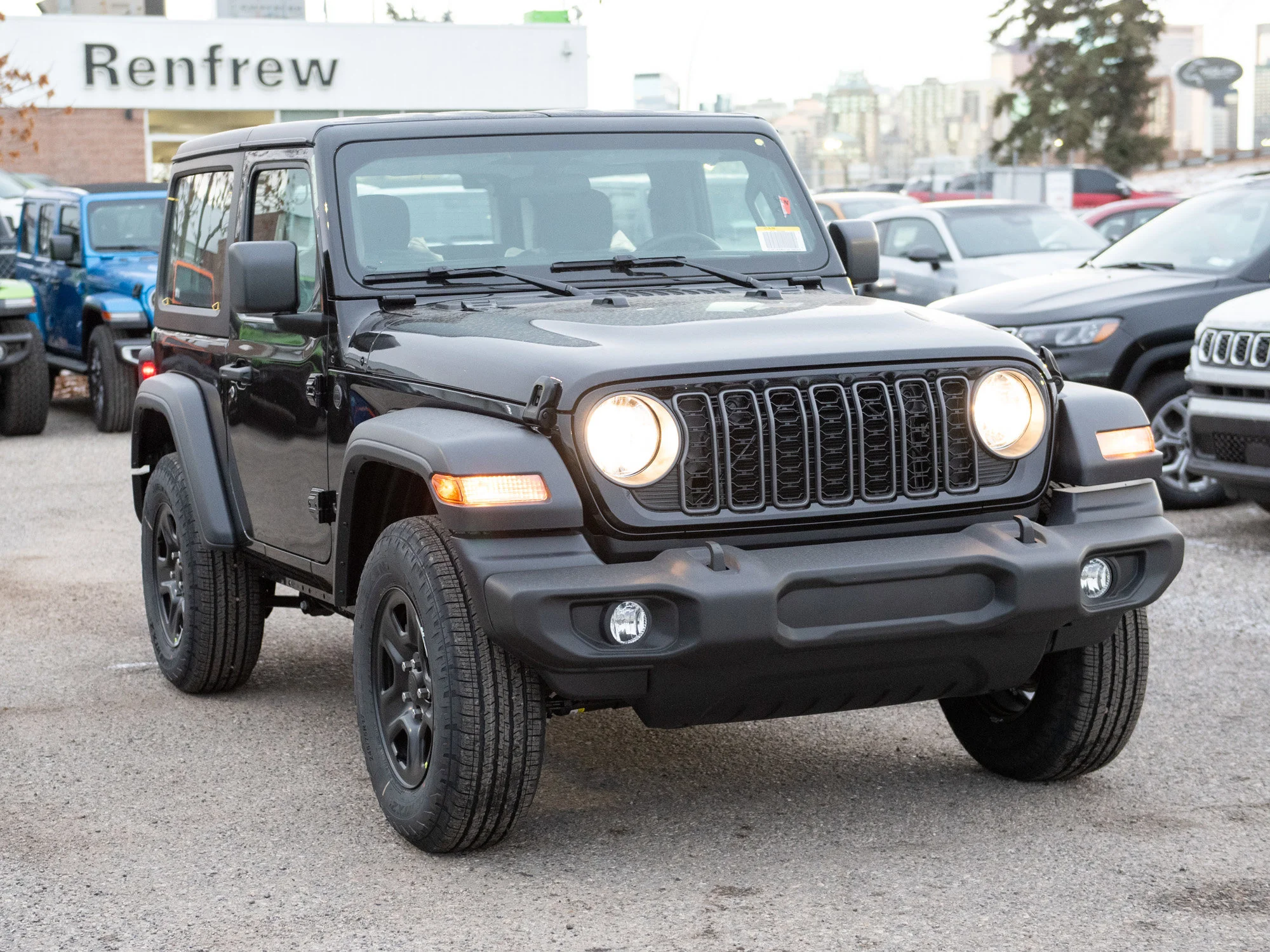 New 2026 Black Jeep Sport* 2 Door 4x4, Turbo image 8