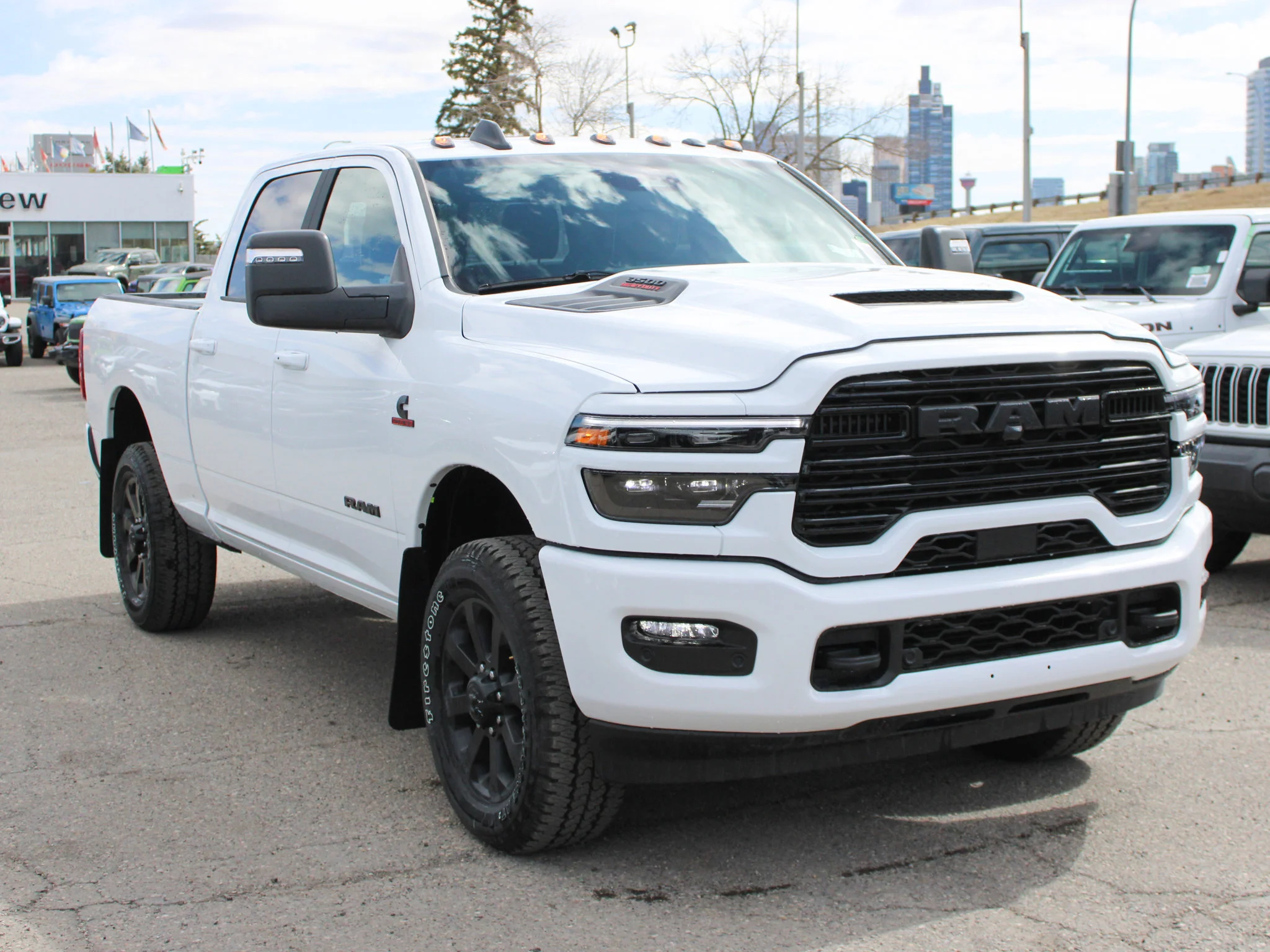 New 2026 White RAM Laramie* image 7