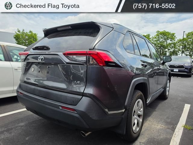 Used 2021 Magnetic Gray Metallic Toyota LE image 6