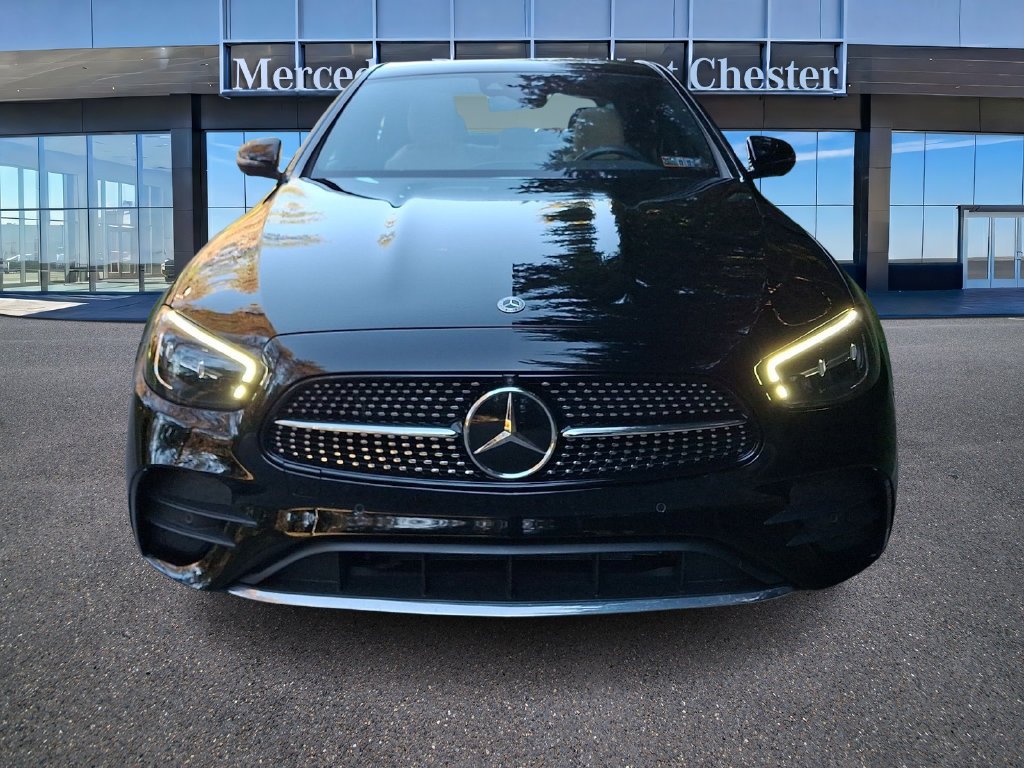 Certified Used 2023 Black Mercedes-Benz E 350 image 2