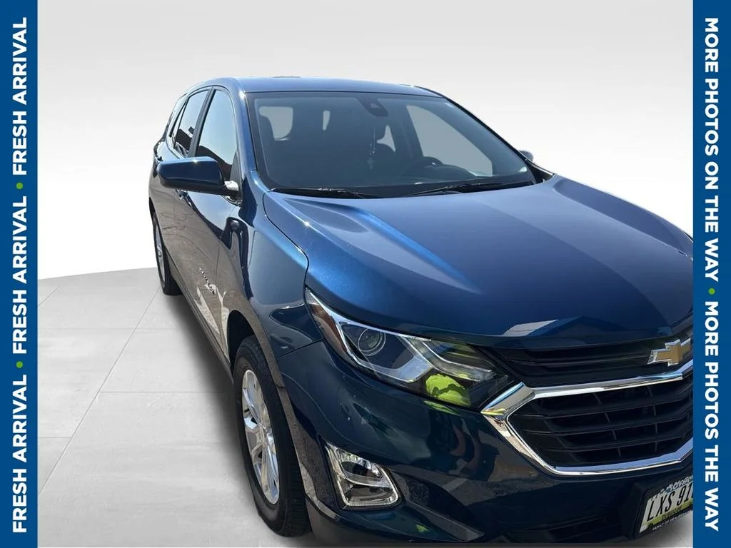 Used 2021 Blue Chevrolet LT image 1