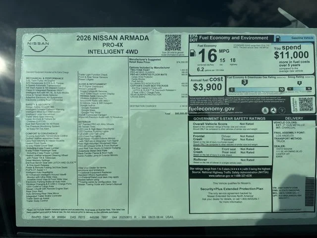 2026 Nissan Armada PRO-4X - Photo 39
