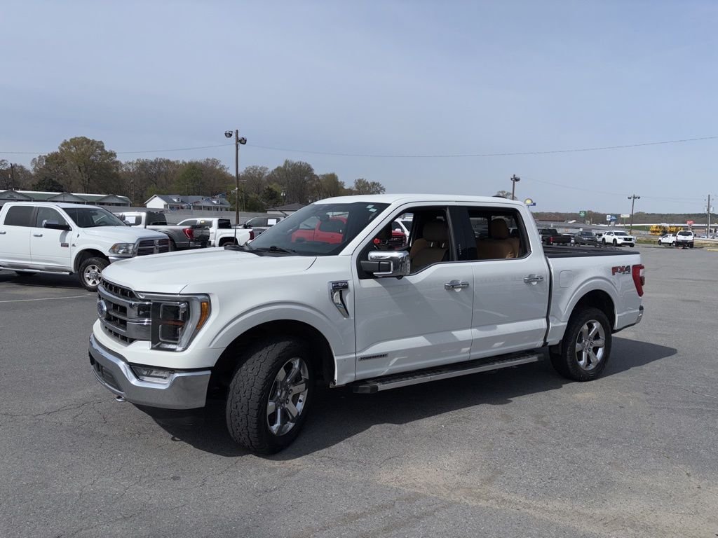 Used 2021 Ford F-150 Lariat with VIN 1FTFW1ED5MFC77000 for sale in Little Rock