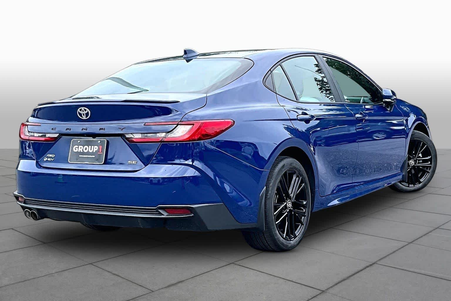 Certified Used 2025 Reservoir Blue Toyota SE image 12
