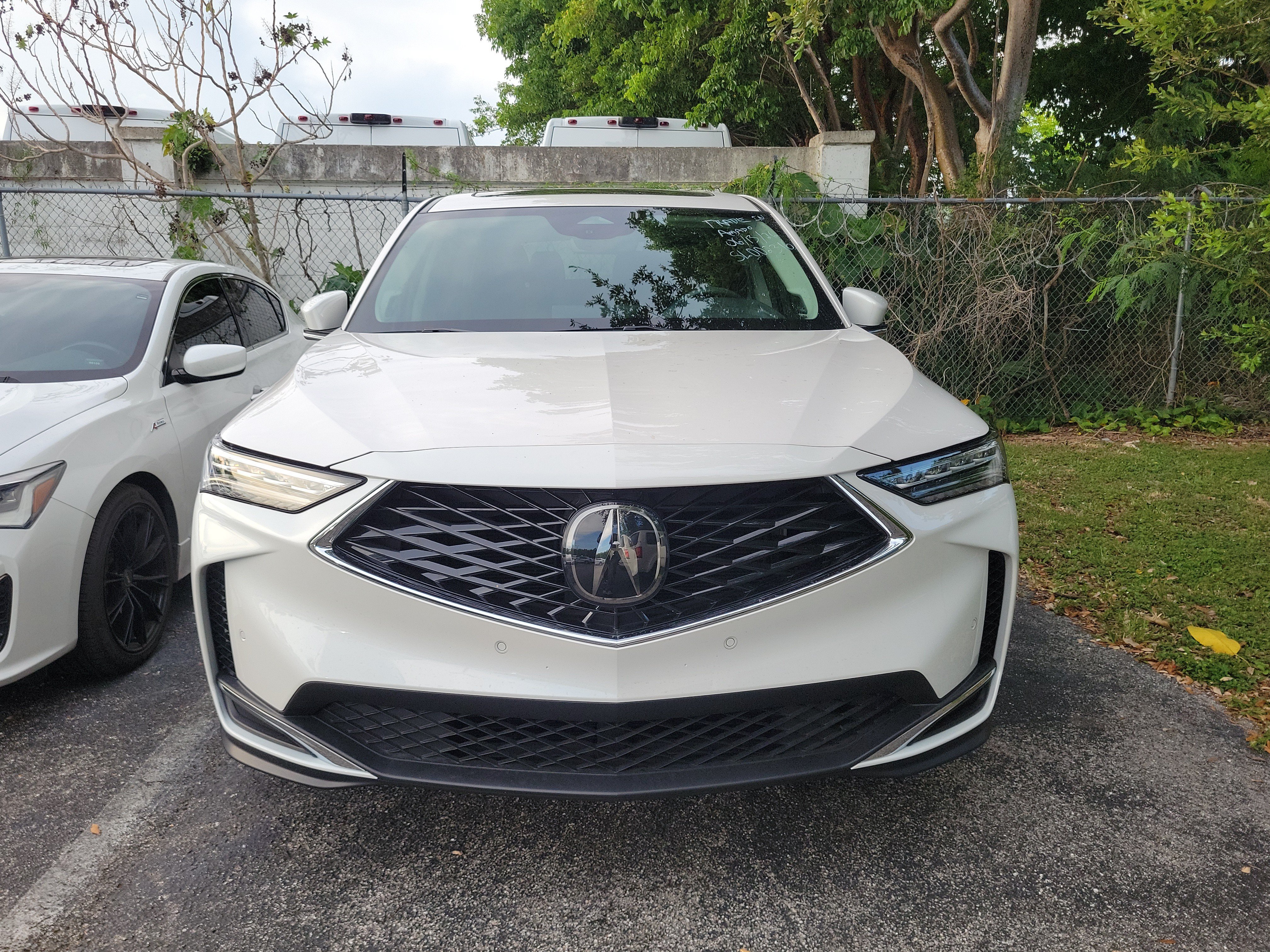 Used 2025 Platinum White Pearl Acura Technology Package image 6