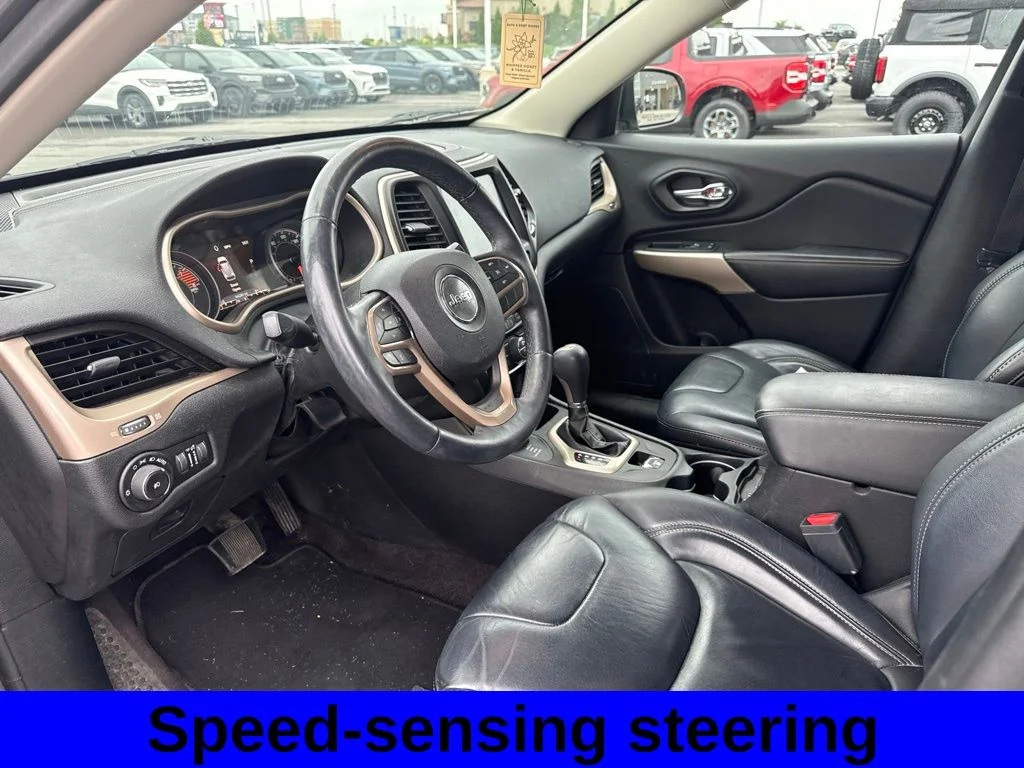 Used 2017 Granite Crystal Clearcoat Metallic Jeep Limited image 11