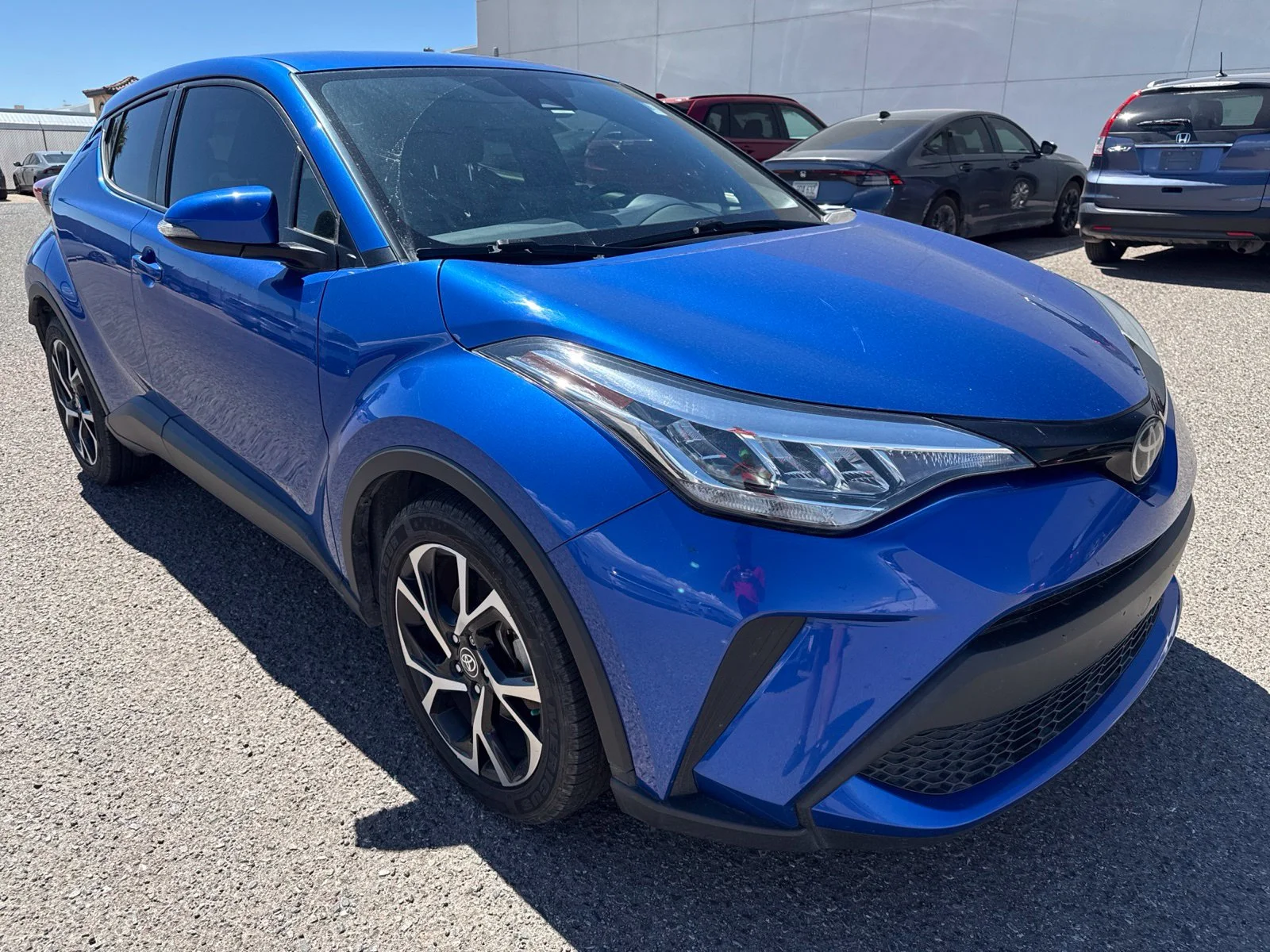 Used 2021 Blue Toyota XLE image 7