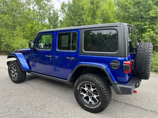 Used 2019 Ocean Blue Metallic Jeep Unlimited Rubicon image 41