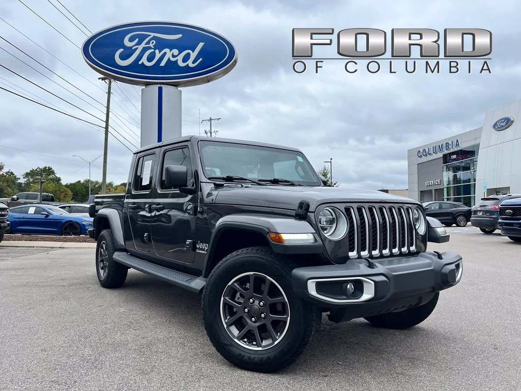 Used 2020 Gray Jeep Overland image 1