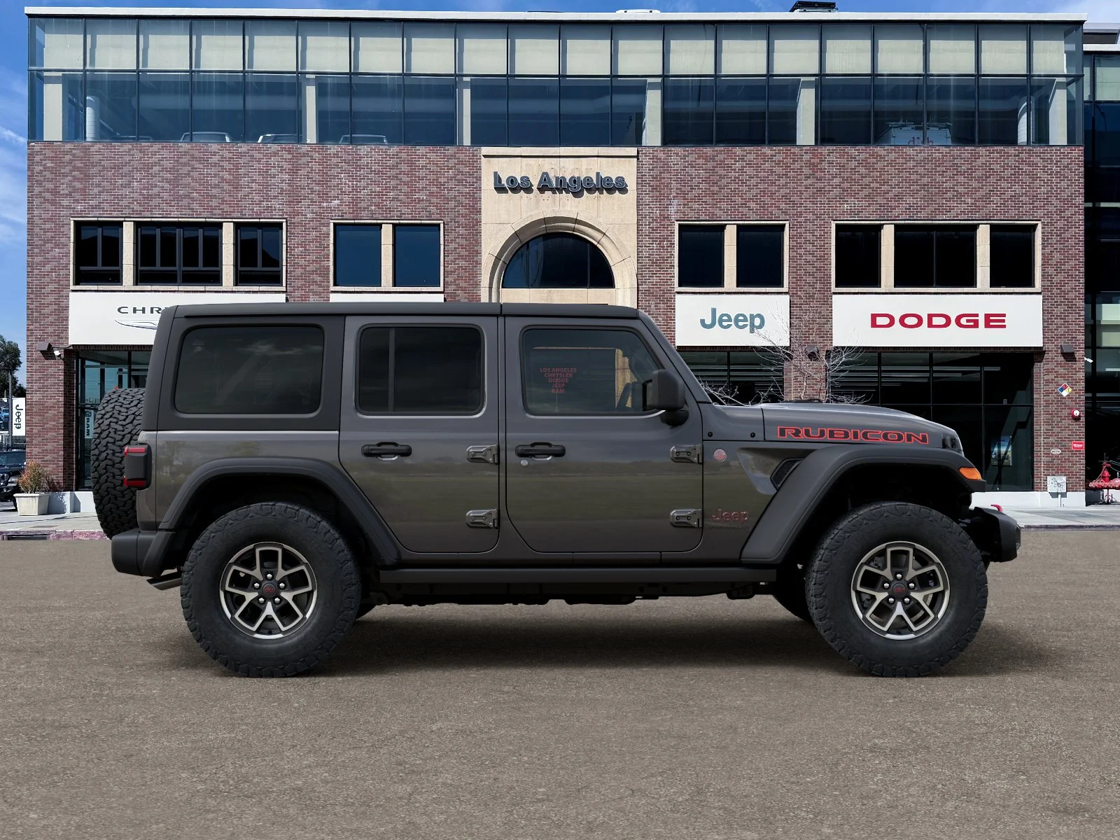 New 2027 Granite Crystal Metallic Clear-Coat Paint Jeep Rubicon image 47