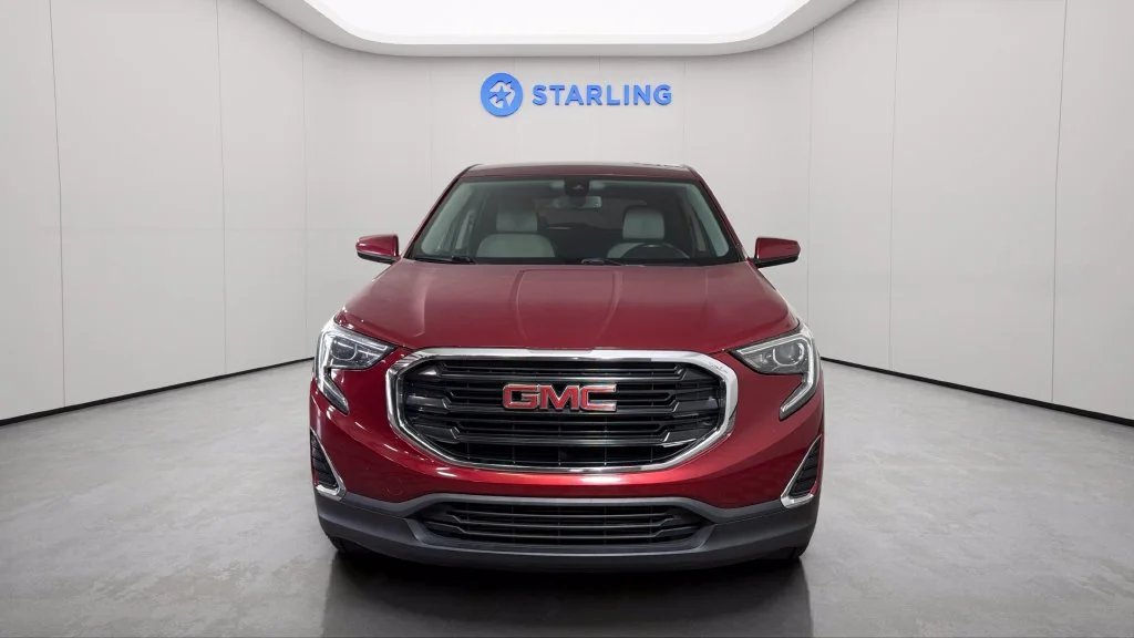 Used 2020 RED QUARTZ TINTCOAT GMC SLE image 16