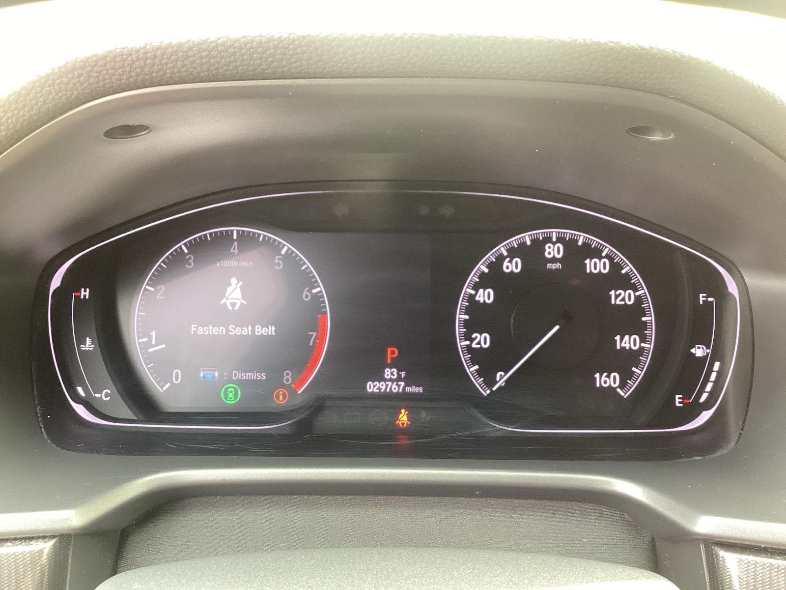 Used 2020 Platinum White Pearl Honda Sport image 17