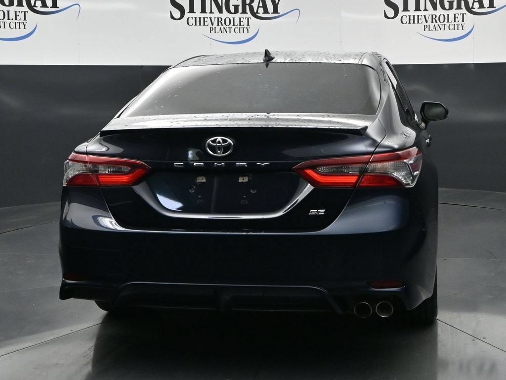 Used 2021 Blue Toyota SE image 6