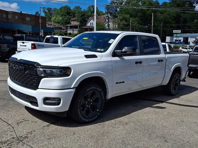 New 2026 Bright White Clear-Coat Exterior Paint RAM Big Horn/Lone Star image 2