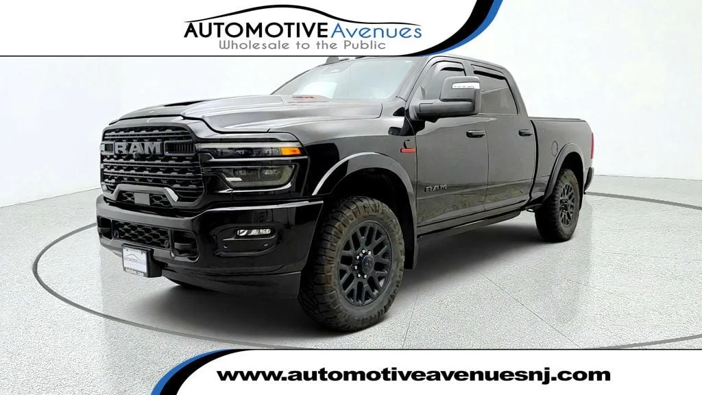 Used 2025 Black Clearcoat Ram Limited 4x4 Crew Cab 6