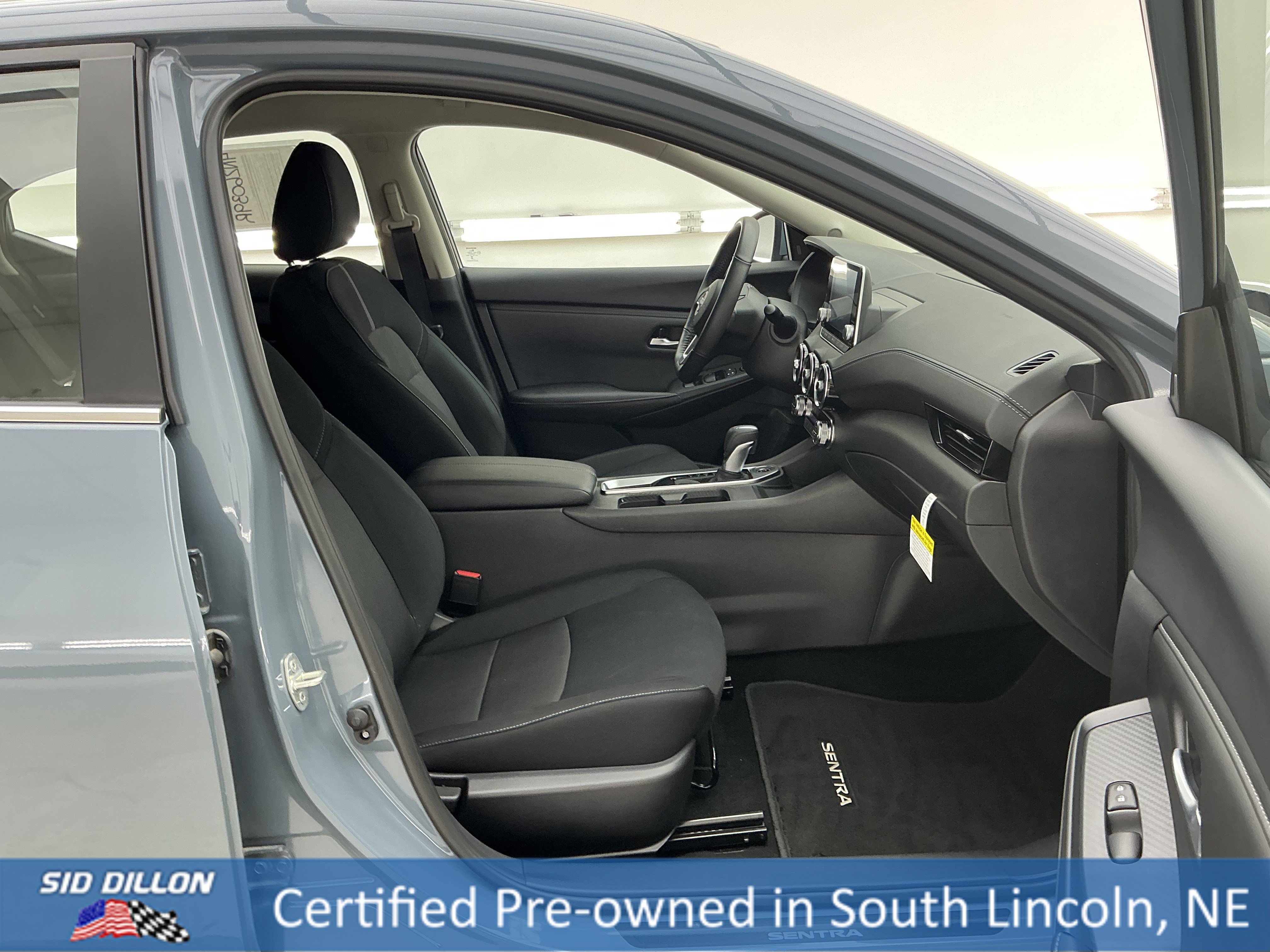 Used 2025 Atlantic Gray Metallic Nissan SV image 25