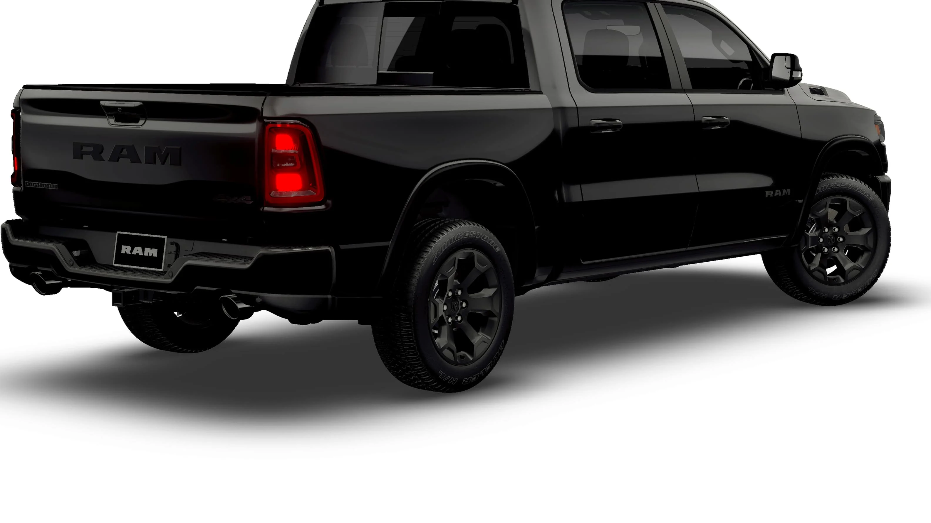 New 2026 Diamond Black Crystal Pearlcoat RAM BIG HORN image 28