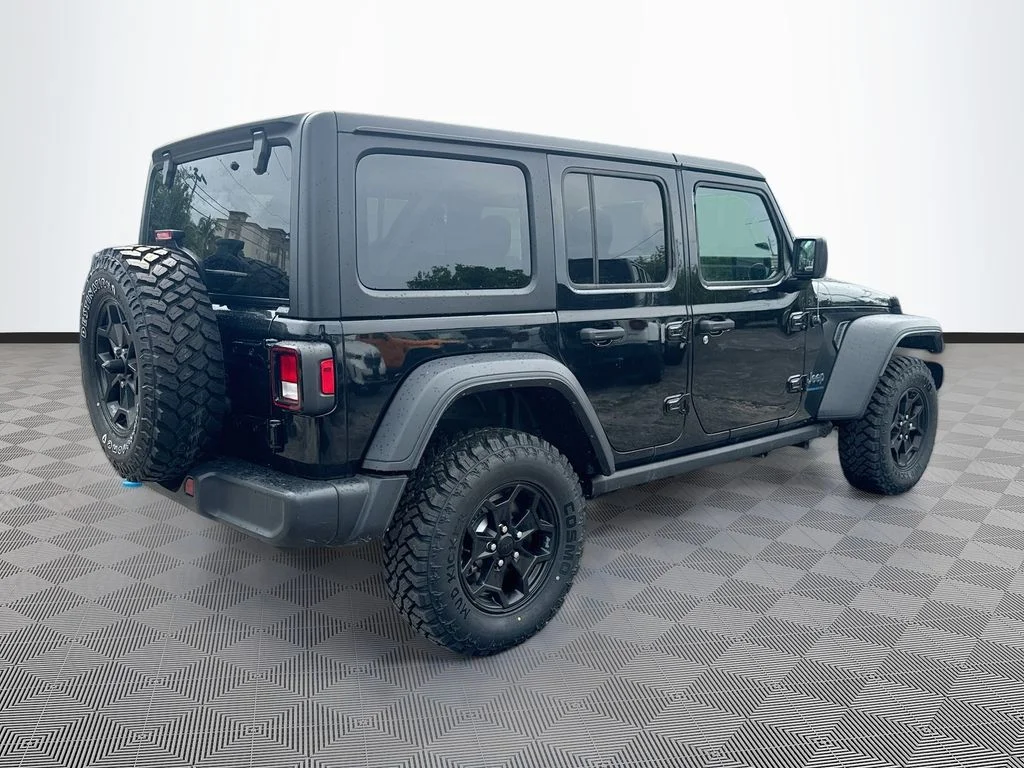 Used 2023 Black Jeep Willys 4xe image 6