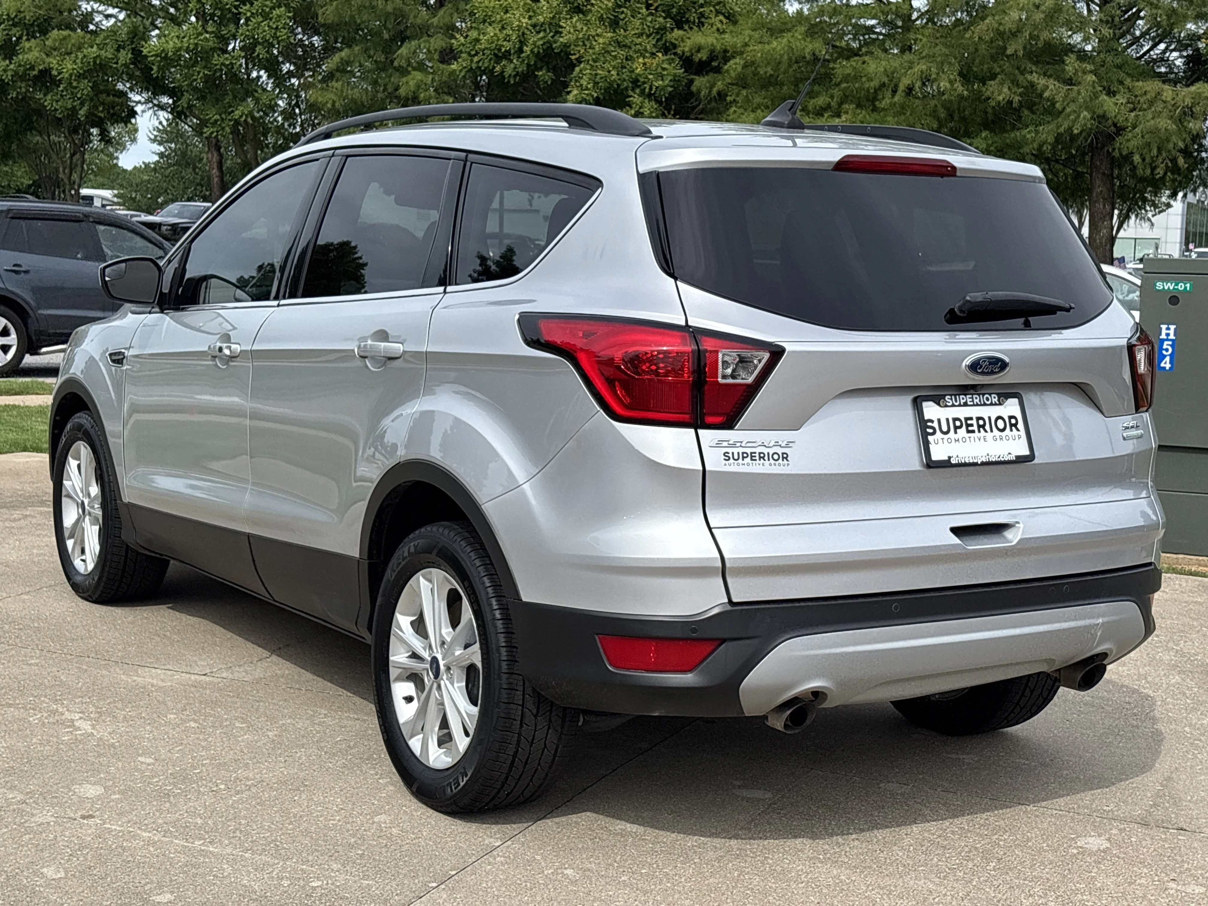 Used 2019 Ingot Silver Metallic Ford SEL image 10