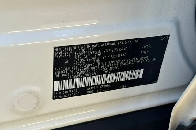 Certified Used 2023 White Toyota XLE image 36