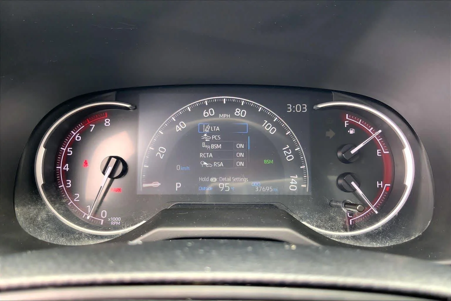 Used 2025 Ruby Flare Pearl Toyota XLE image 25