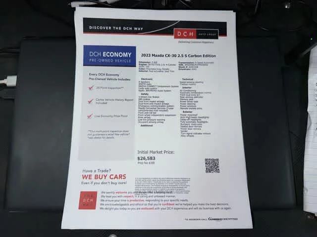 Used 2023 Polymetal Gray Metallic Mazda 2.5 S Carbon Edition image 13