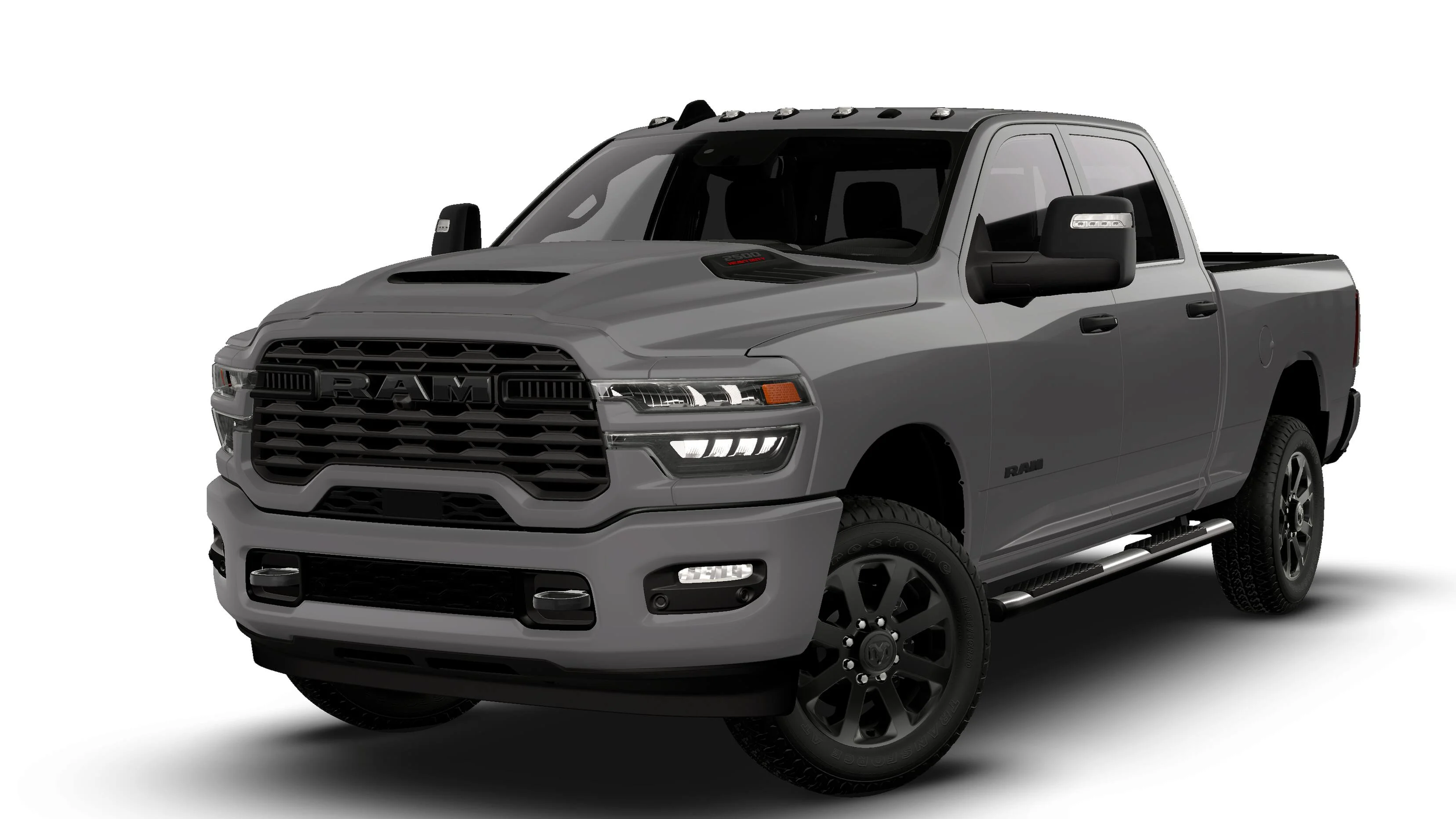 New 2026 Ceramic Gray Clear-Coat Exterior Paint RAM Black Express image 13