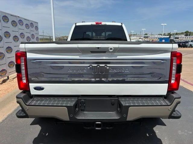 New 2026 Star White Metallic Tri-Coat Ford King Ranch image 5