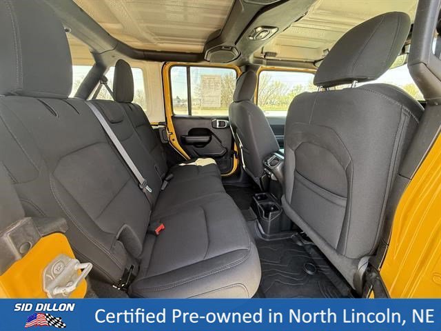 Used 2021 Hellayella Clearcoat Jeep Unlimited Willys image 24