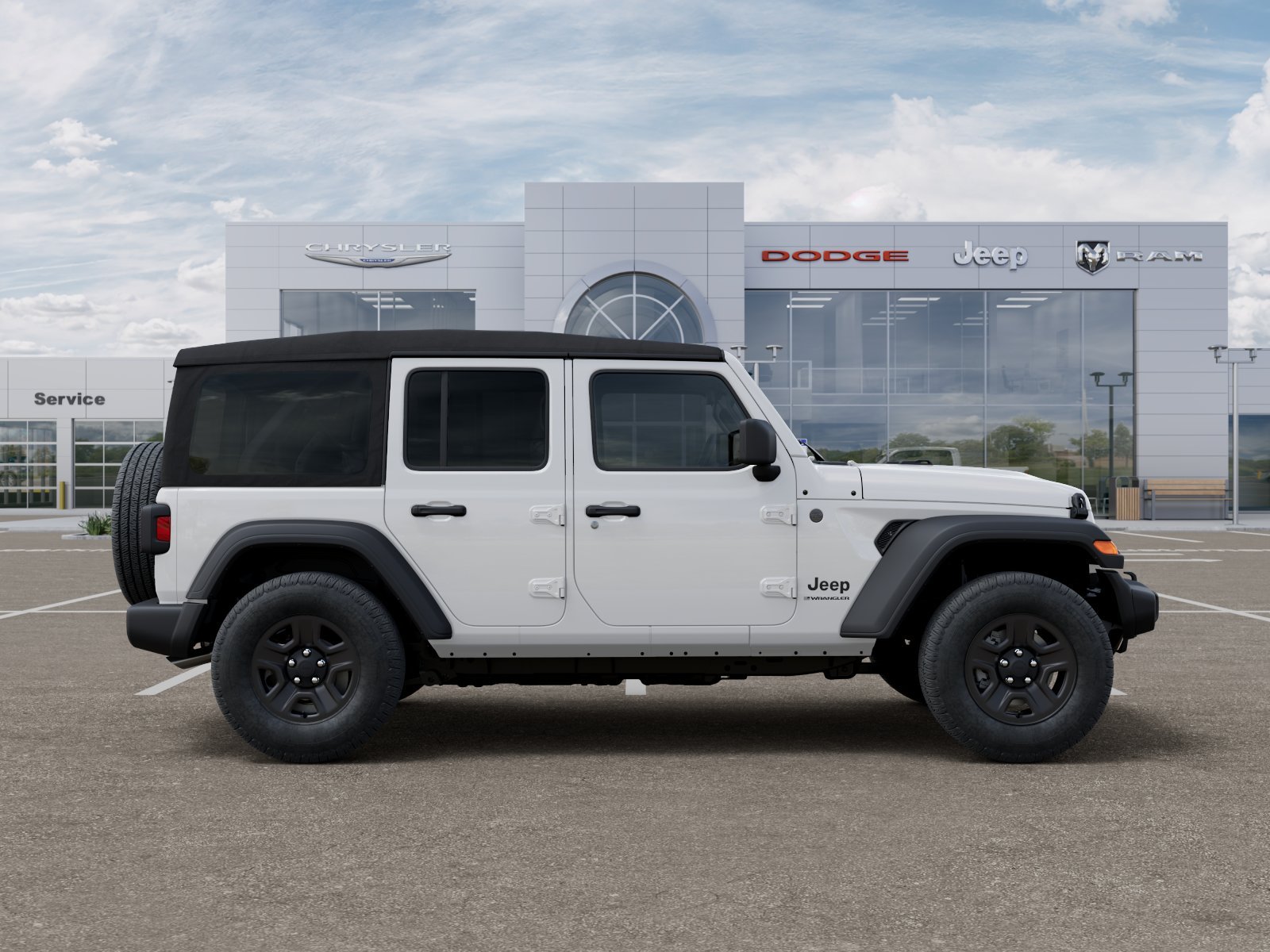 New 2026 Bright White Clearcoat Jeep Sport image 47