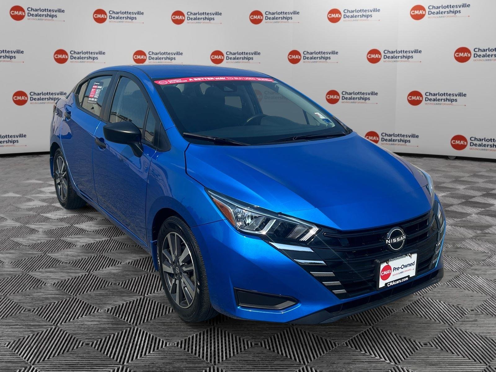 Used 2024 Electric Blue Metallic Nissan S image 7