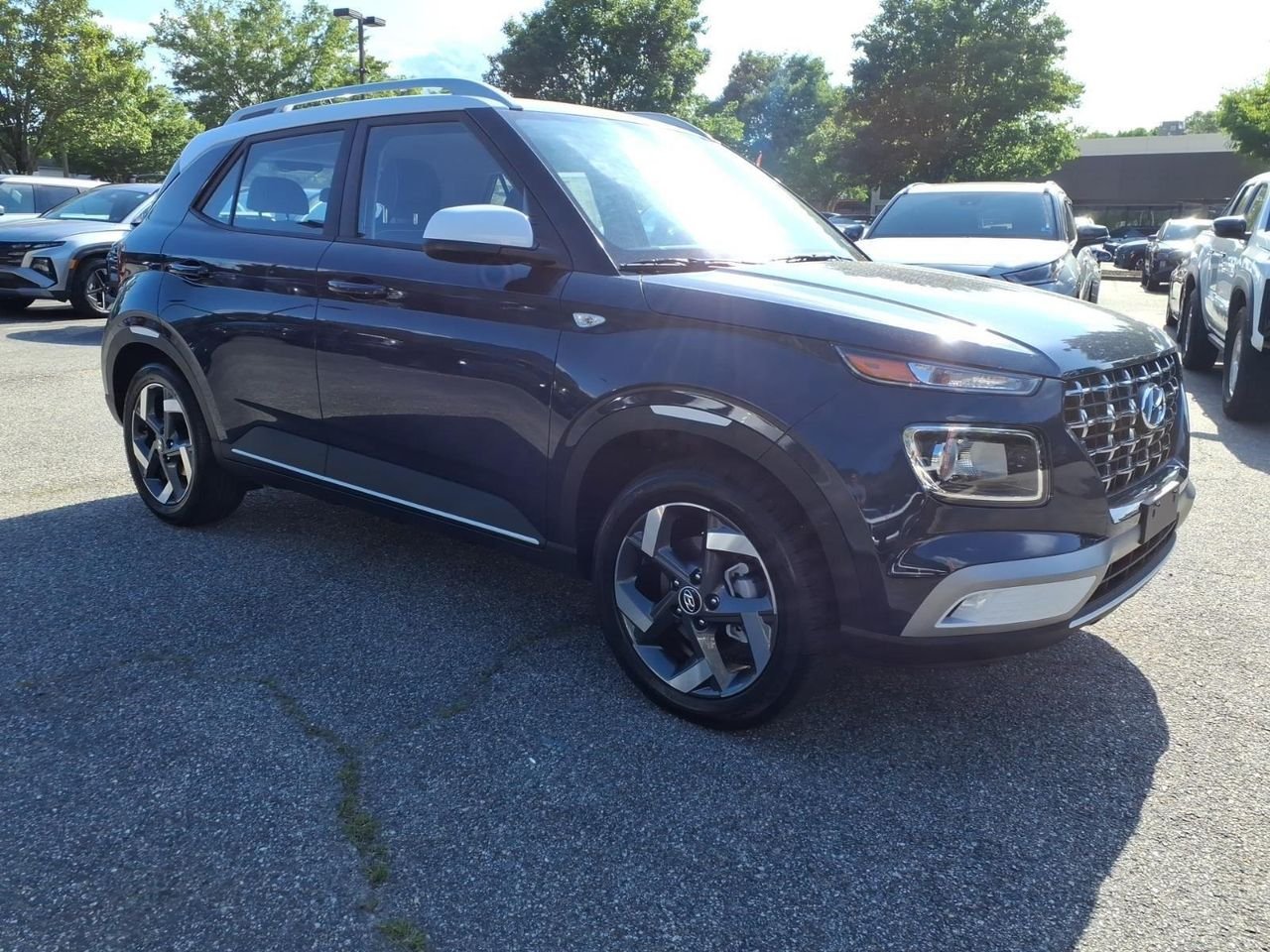 New 2026 Denim w/White Roof Hyundai SEL w/Two-Tone Roof image 4