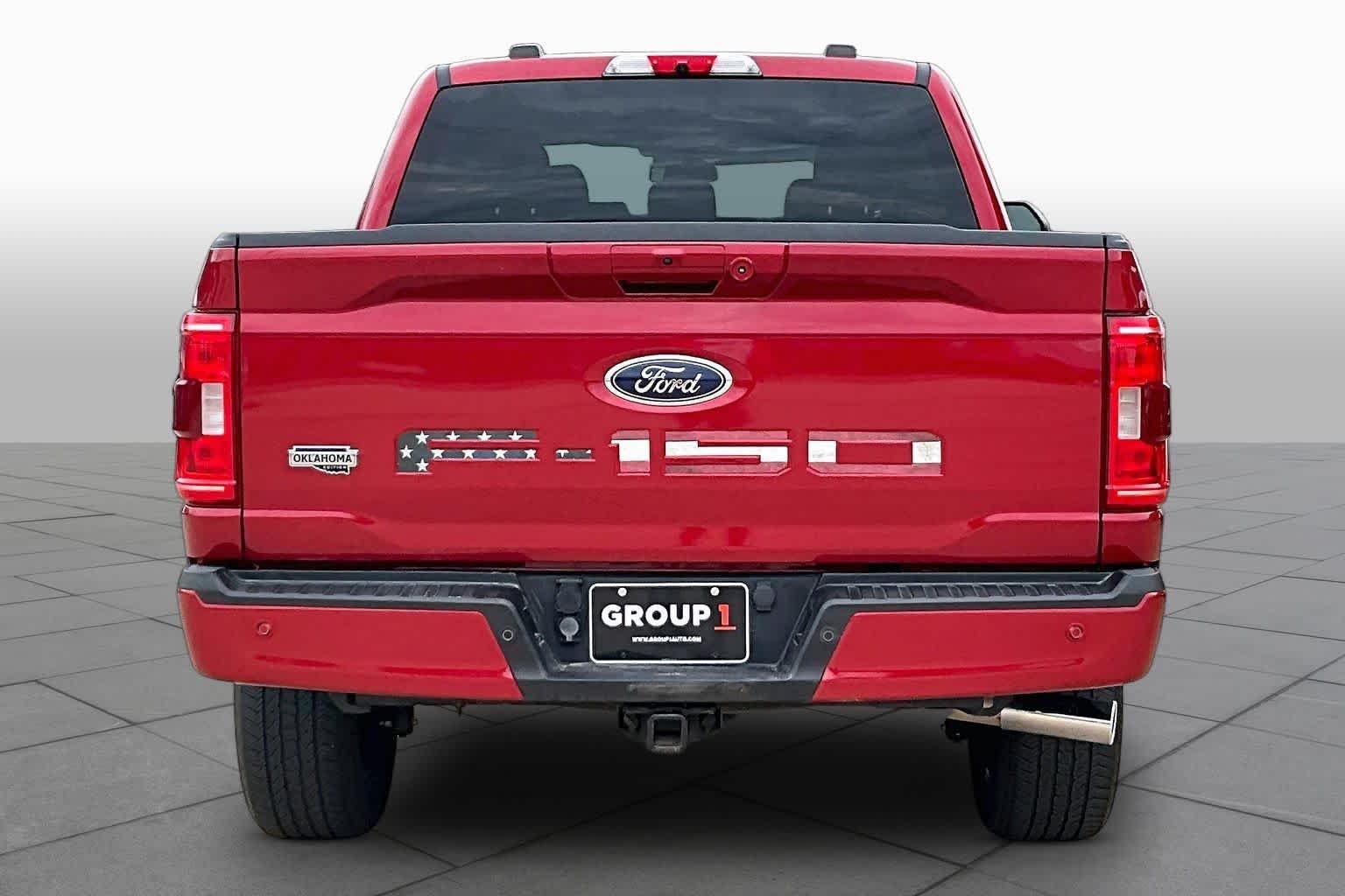 Used 2021 Rapid Red Metallic Tinted Clearcoat Ford XLT image 5