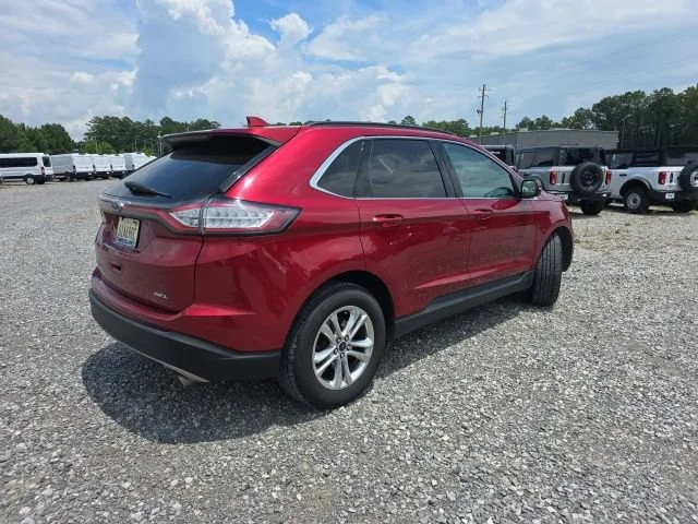 Used 2017 Ruby Red Metallic Tinted Clearcoat Ford SEL image 17