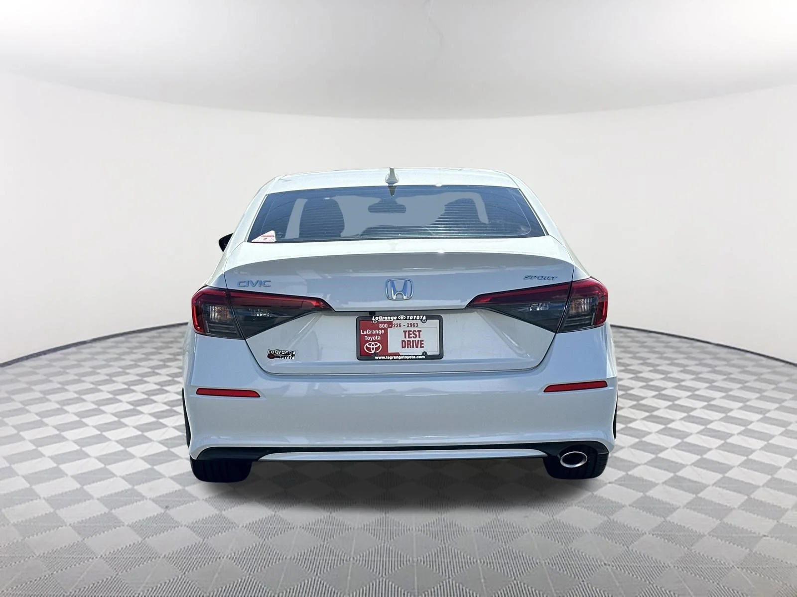 Used 2024 Platinum White Pearl Honda Sport image 6