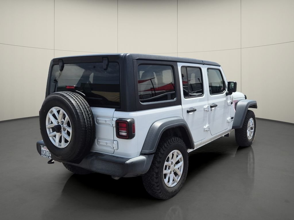 Used 2023 White Jeep Sport S image 7