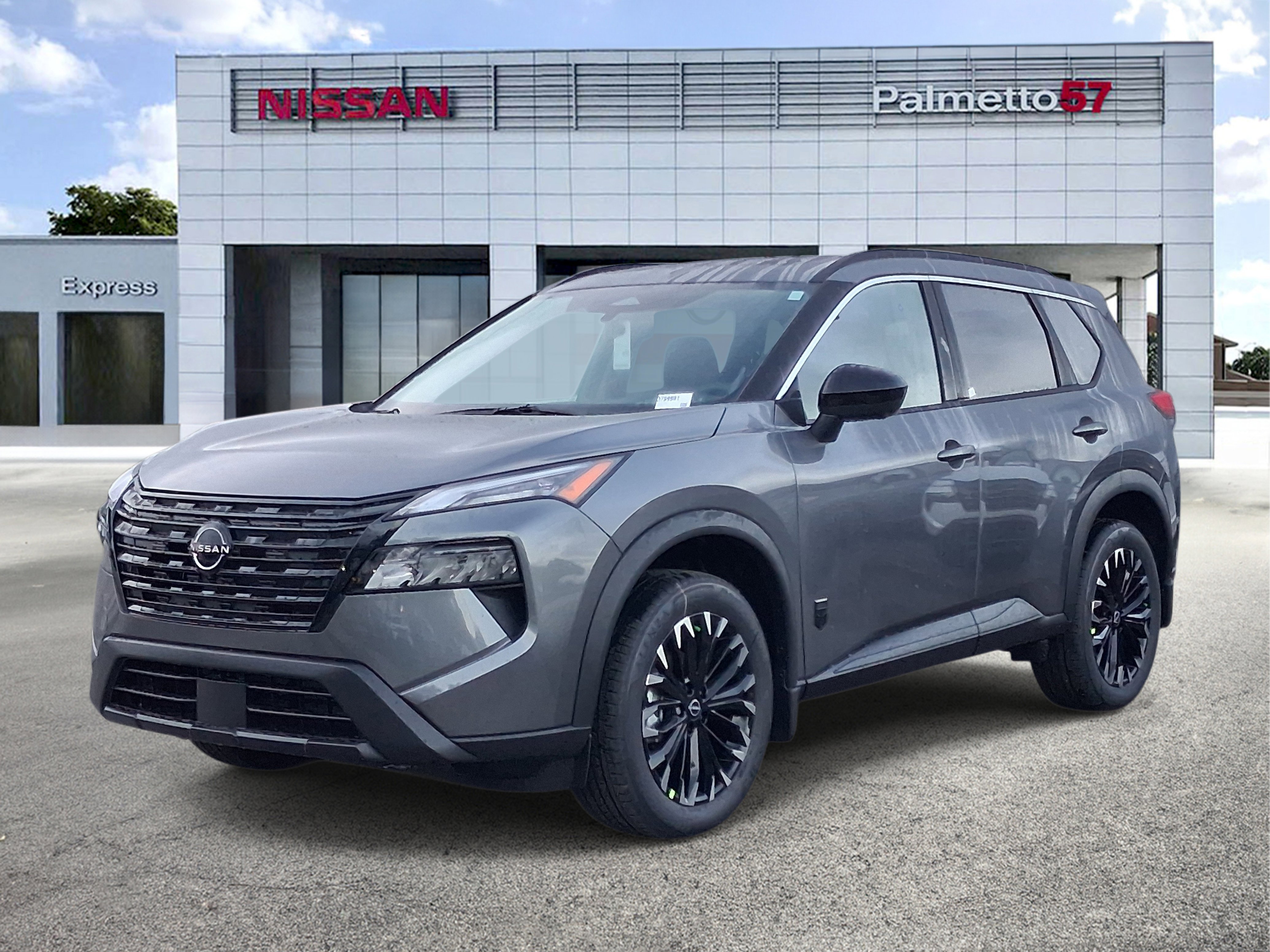 New 2026 Gun Metallic Nissan Dark Armor image 3